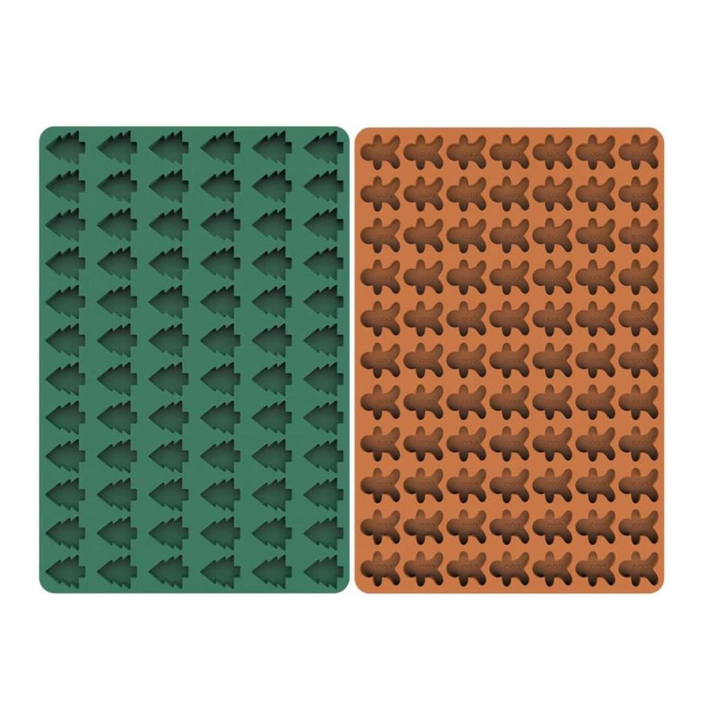 Silikonbackform für Hundekekse Backmatte Weihnachtsmotive