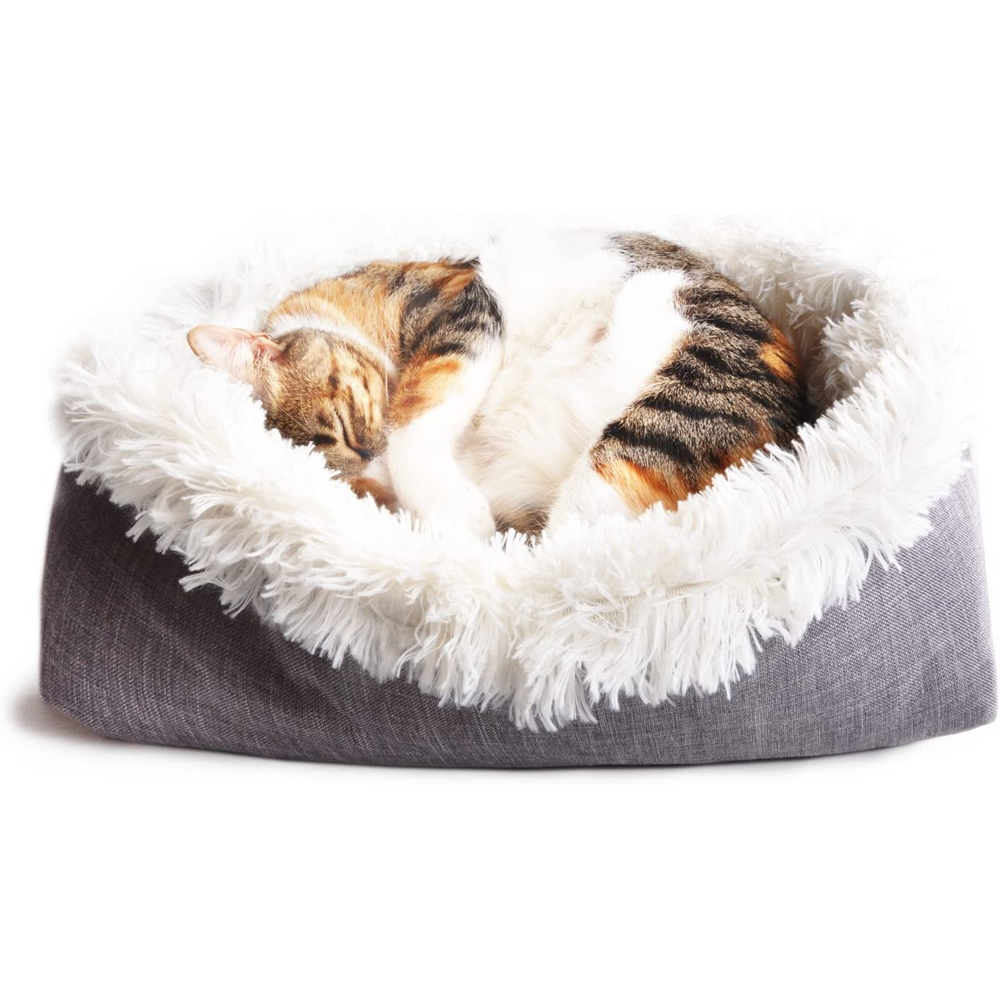Hundebett Katzenbett Hundematte Katzenmatte Tierdecke Plüsch 2in1 faltbar mit Druckknöpfen Detailbild