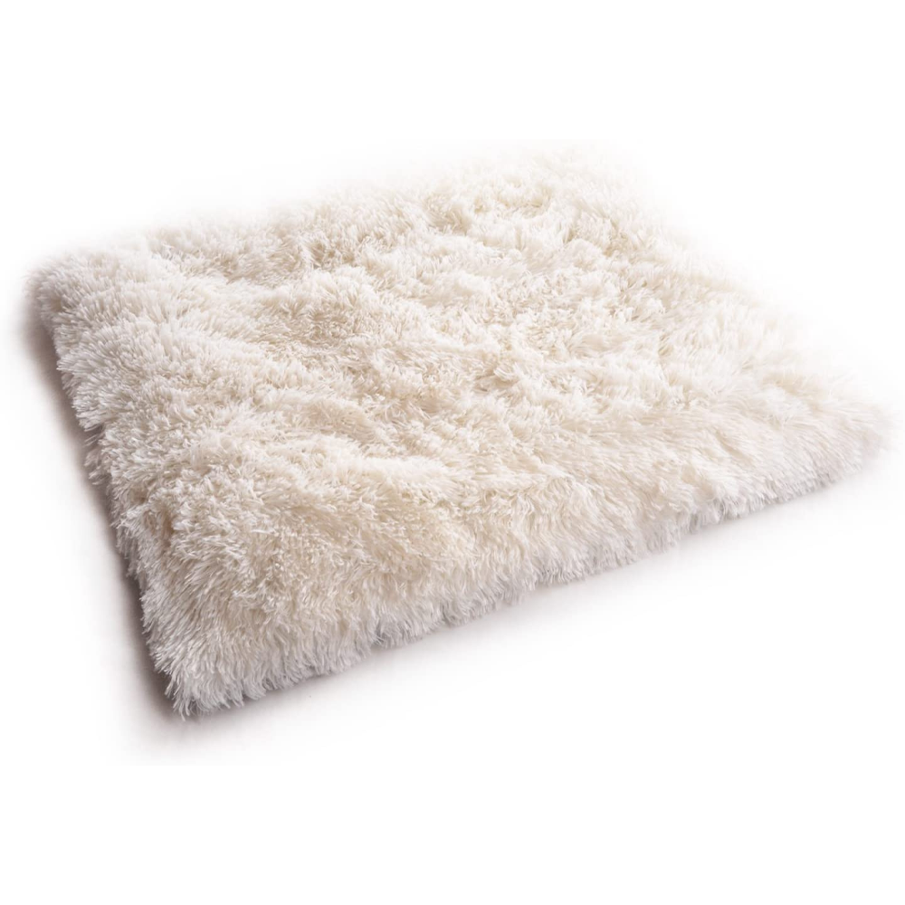 Hundebett Katzenbett Hundematte Katzenmatte Tierdecke Plüsch 2in1 faltbar mit Druckknöpfen Detailbild
