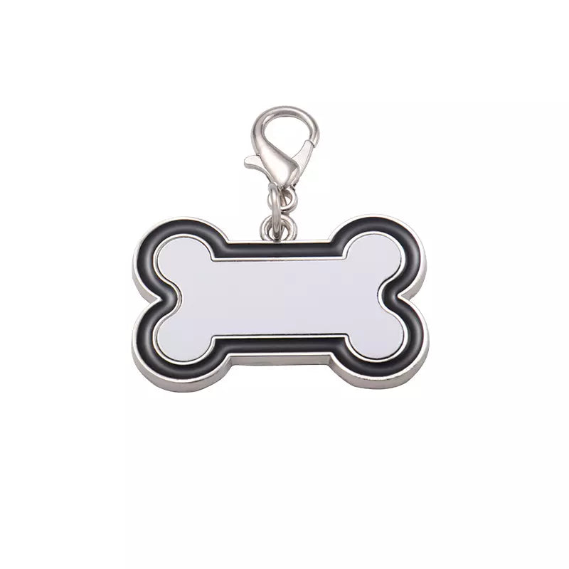 Süßer DogTag Halsband Edelstahl Anhänger Knochen in 4 Farben