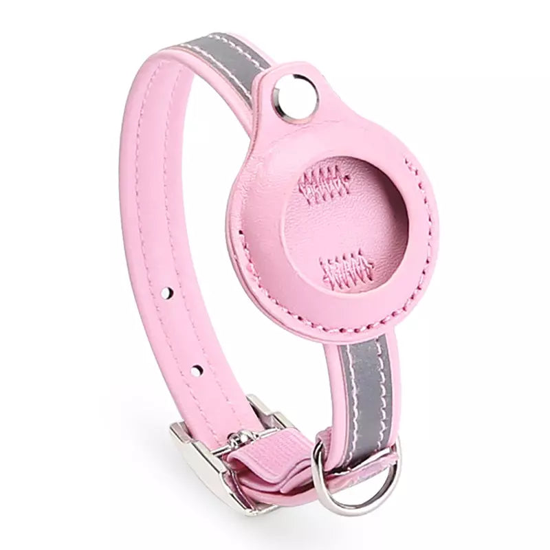 Reflektierendes Airtag Welpen & Katzen Halter Halsband 3 Farben