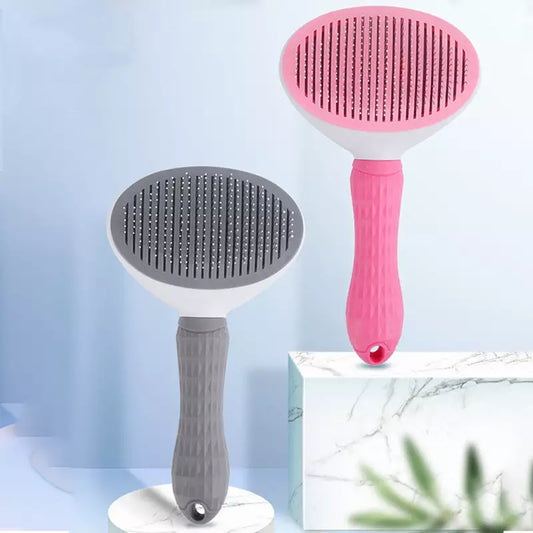 Katzenbürste Unterfell Hundebürste Softbürste für Langhaar Universal-Pflegebürste automatische Reinigung Haustierbürste Kamm Hauptbild