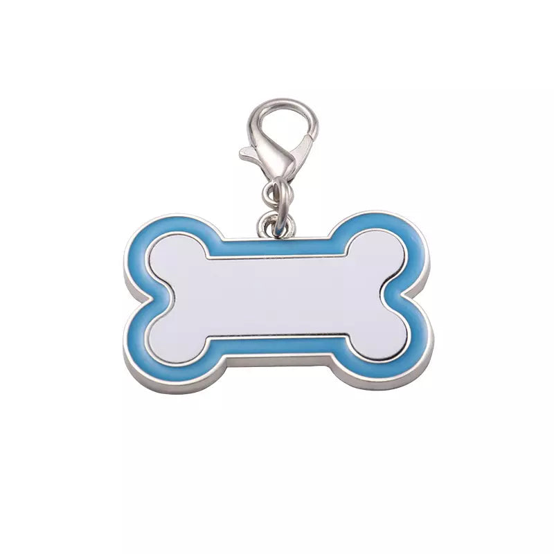 Süßer DogTag Halsband Edelstahl Anhänger Knochen in 4 Farben