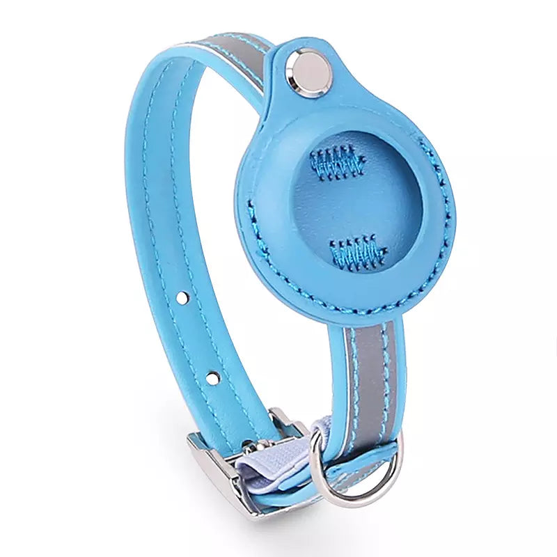 Reflektierendes Airtag Welpen & Katzen Halter Halsband 3 Farben
