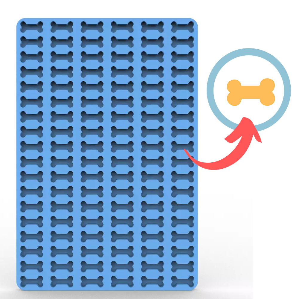 Silikonbackform für Hundekekse Backmatte verschiedene Motive