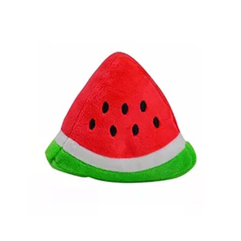Hundespielzeug Kau Spielzeug Quietschend Hunde Welpen Kuscheltier Melone Hauptbild