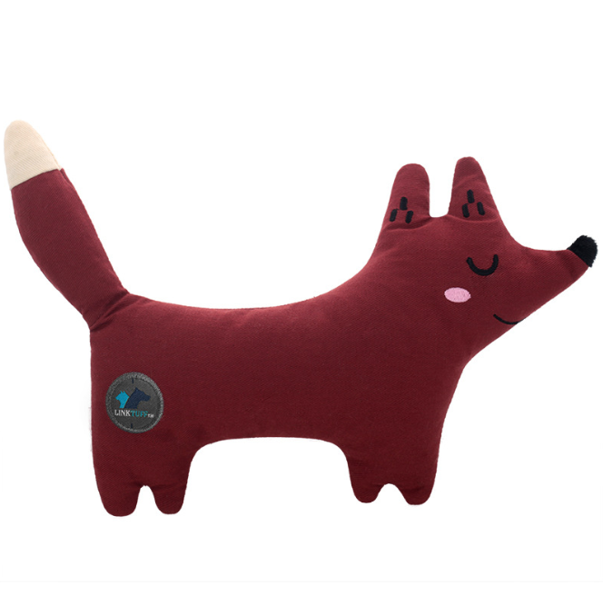 Hundespielzeug Kau Spielzeug Quietschend Hunde Welpen Kuscheltier Fuchs Hauptbild