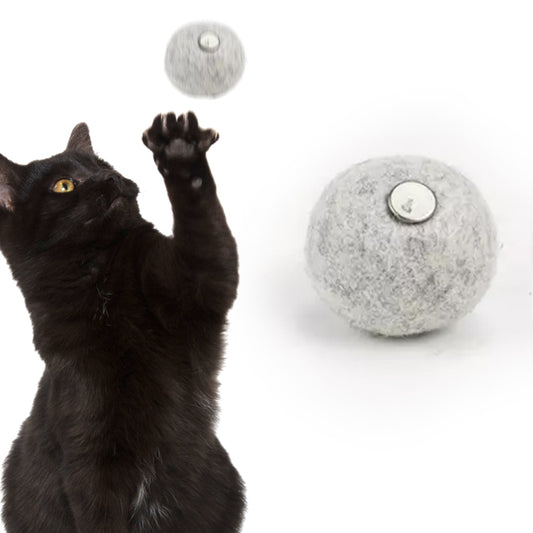 Wollfilz Katzenspielzeug Ball Kugel mit Katzenminze Plüsch Haustier Spielzeug Hauptbild