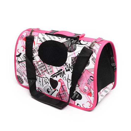 Hundetragetasche Katzentragetasche Transportbox faltbar für Katzen und kleine Hunde