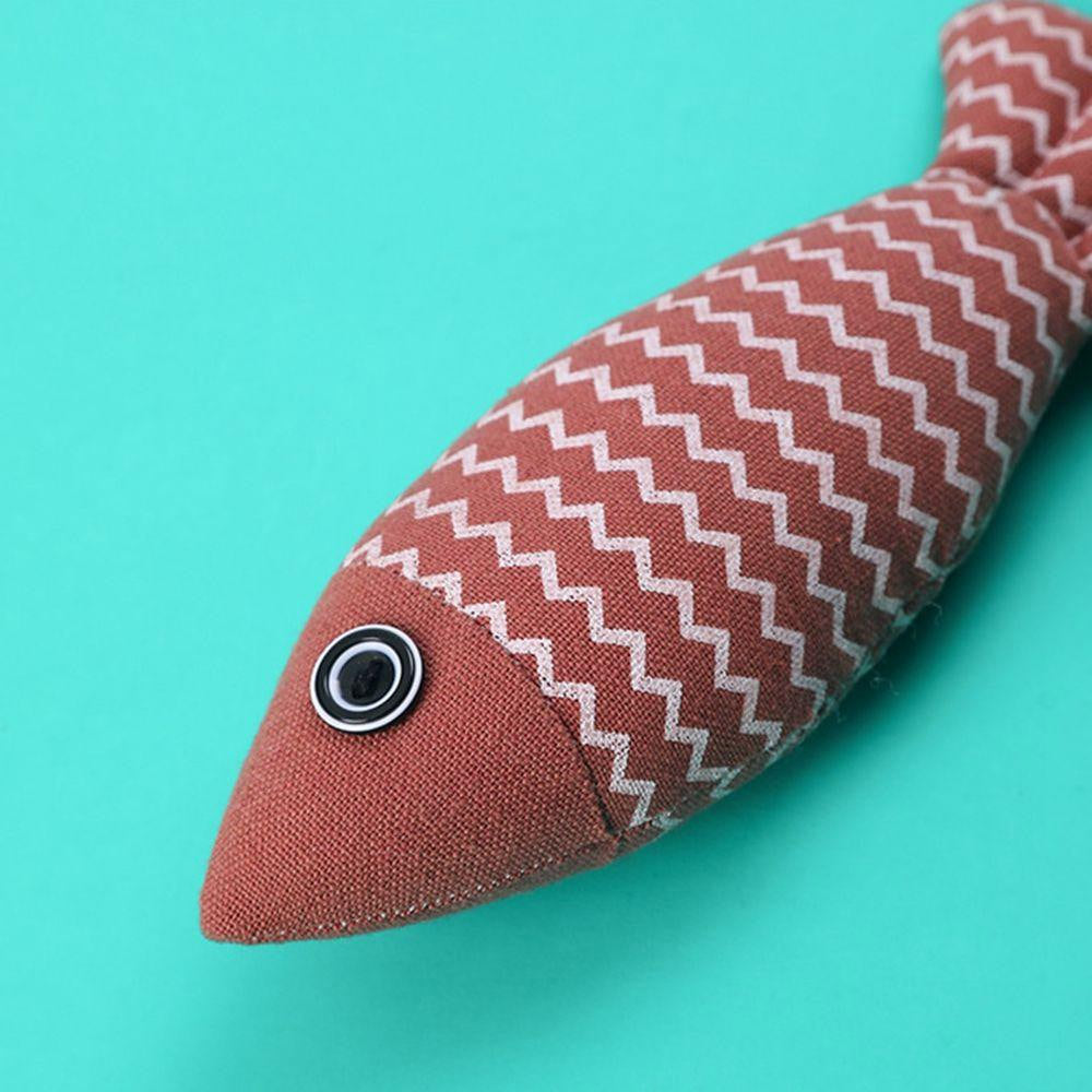 Katzenspielzeug Fisch mit Katzenminze 2 Farben