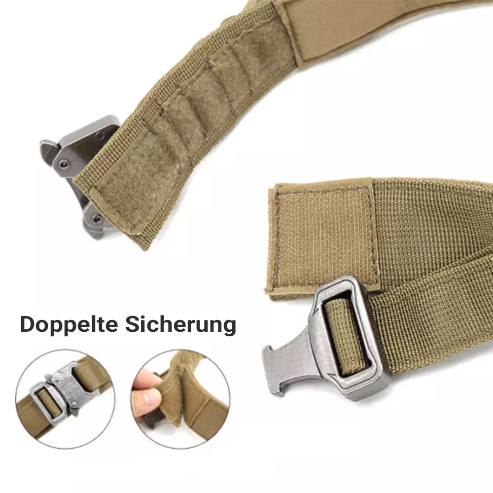 Nylon Outdoor Halsband mit Griff in 3 Farben