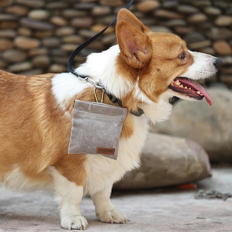 Hundeleckerli Hundekekse Trainings Beutel mit Karabiner