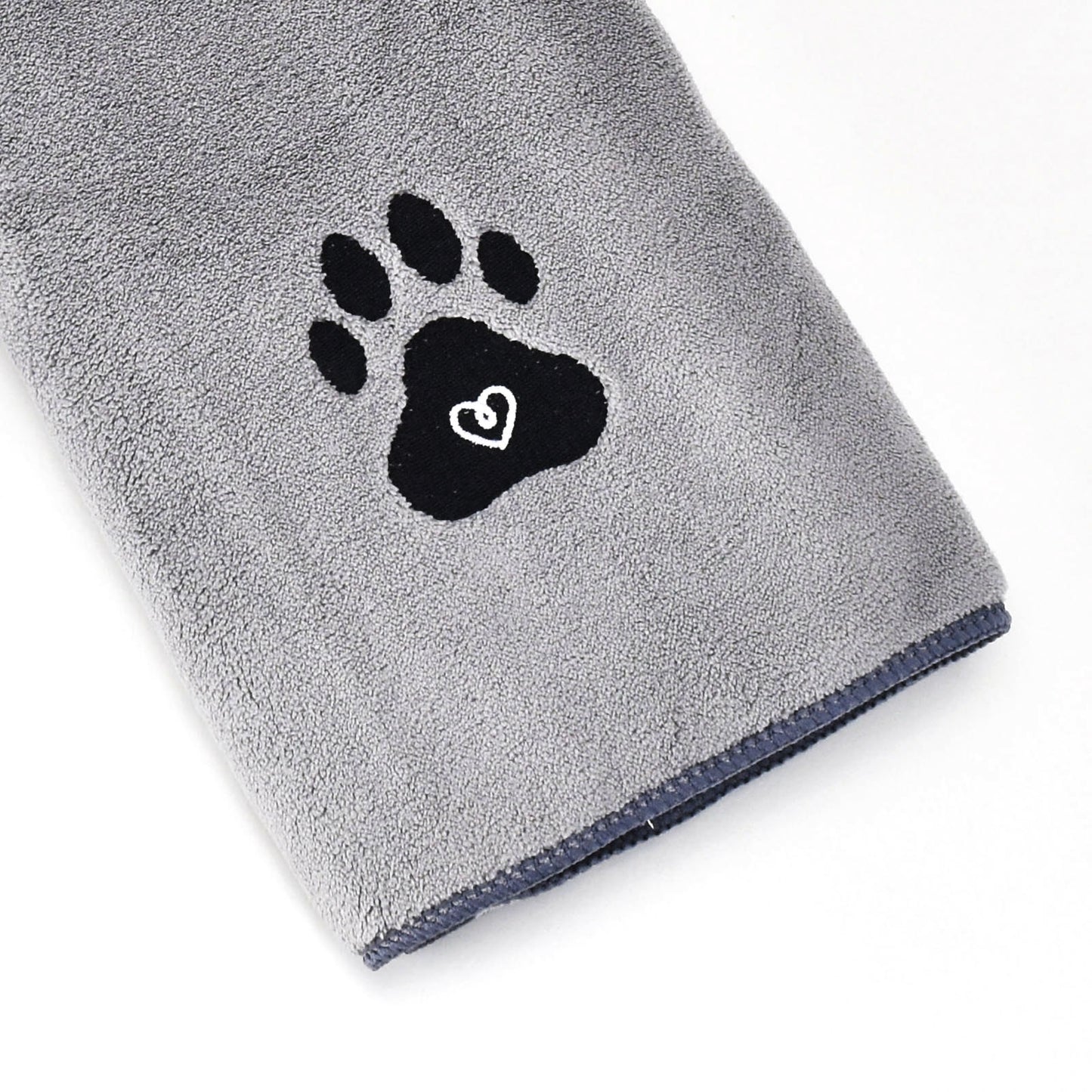 2er Set Fleece Hundehandtuch schnelltrocknend für kleine Hunde und Katzen 40x60cm
