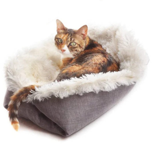 Hundebett Katzenbett Hundematte Katzenmatte Tierdecke Plüsch 2in1 faltbar