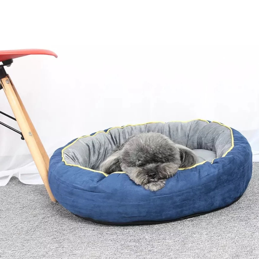 Luxuriöses Hundebett & Katzenbett Tierbett rund