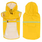 Regenjacke Regenmantel für große Hunde Hundemantel wasserdicht - 4 Größen