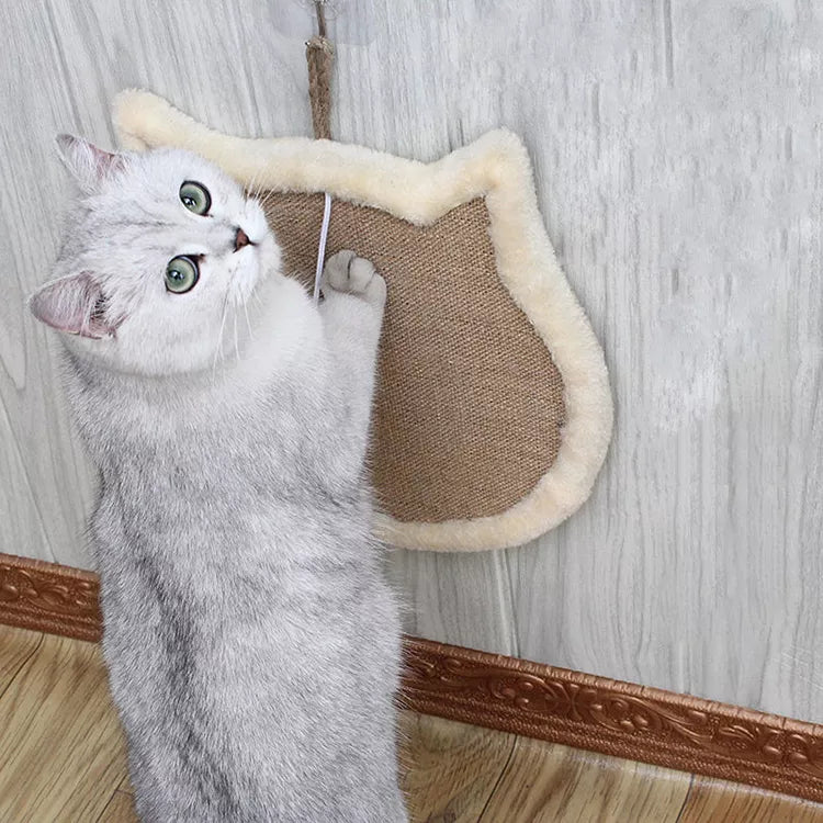 Katzenspielzeug Kratzspiel Katzen Spielzeug Kratzbrett Sisal 2 Motive