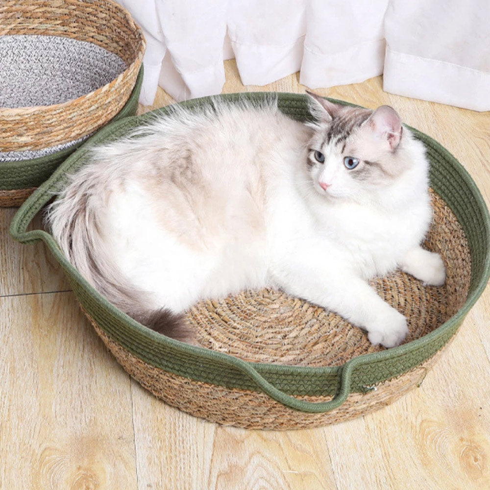 Katzenkorb Katzenbett aus Naturmaterialien